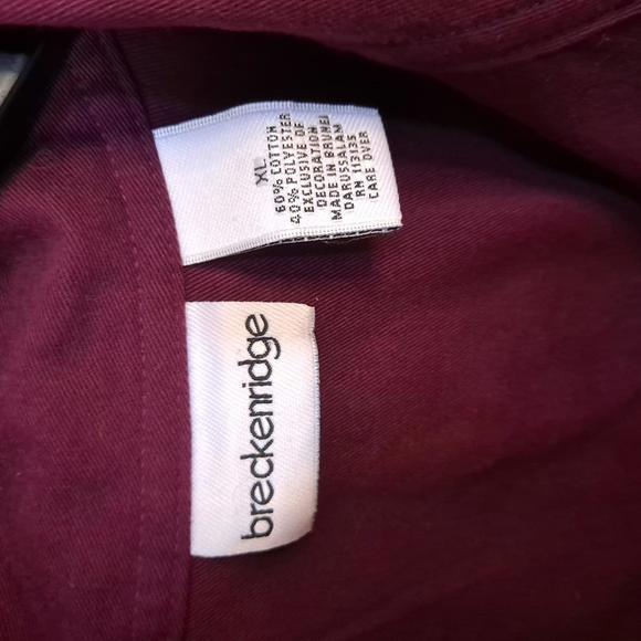 Breckenridge Embroidered Ladies‎ Walking Flowers Lightweight Jacket Size XL - Picture 5 of 7